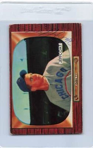 1955 Bowman #223 Hal Jeffcoat Cubs Signed Auto *H3421 - Picture 1 of 2