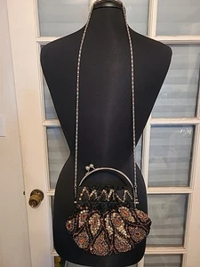 Damen Handtasche Perlen - Bild 1 von 5