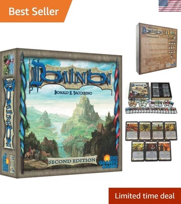 Juego de mesa Dominion 2ª edición - ¡Obra de arte actualizada y reglas optimizadas para divertirse! Foto 1 de 4