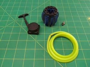 Tmaxx 3.3 Traxxas cooling head & pull start Revo 4tech Slayer nitro rc motor use - Picture 1 of 6