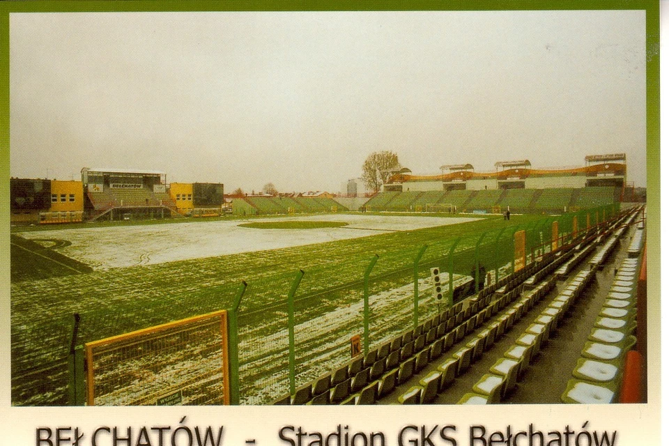 Postkarte :  BELCHATOW / POLEN  - Stadion GKS ; 2002 ( SF 29 ) - Bild 1 von 1