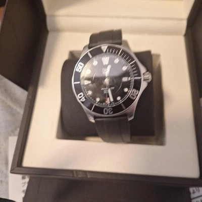 TAG Heuer WAE2010-0 Automatic Watch Unisex 42mm Black Rubber Leather Strap Used - Image 1 of 4