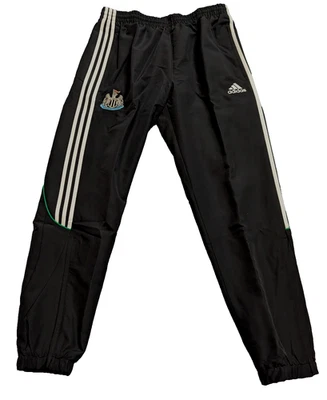 adidas Newcastle United FC Track Pants Mens XL Black JF2728 Soccer UBP Travel - Image 1 of 4