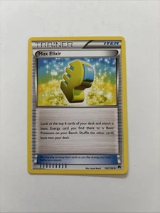 Max Elixir 102/122 XY Breakpoint Pokemon NM B - Picture 1 of 2