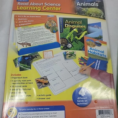 Центр обучения животных для домашнего обучения чтение о науке возраст 7+ Lakeshore - Изображение 1 из 4