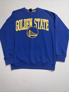 Ultra Game NBA Golden State Warriors Herren Small Blau Langarm Sweatshirt - Bild 1 von 6