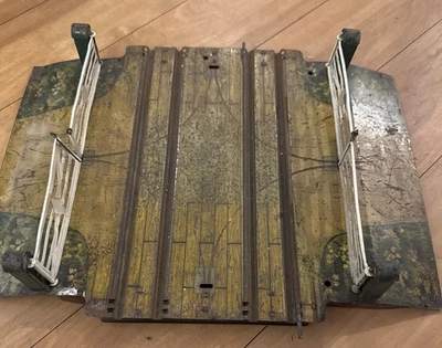 O Gauge HORNBY SERIES  Double Track Level Crossing 2 Rail Clockwork  1930/40s - Image 1 of 4