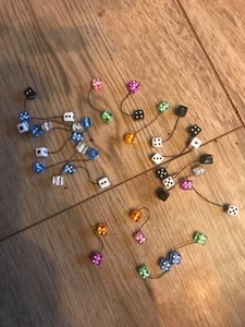 Mirror dice for car models 1:18,1:24 1:12 - Picture 1 of 15