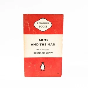ARMS AND THE MAN Bernard Shaw 1955 Penguin Books #6 First Edition Pamphlet Style - Picture 1 of 14