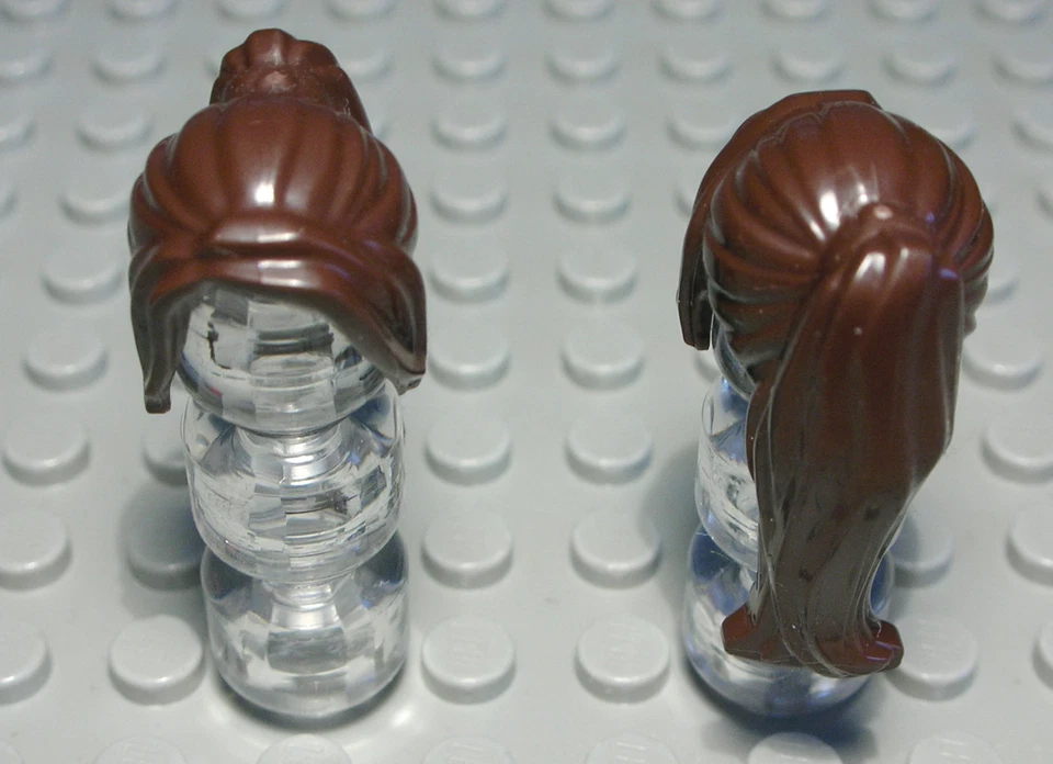 Lego Figure Accessory Dark Brown Hair For Woman - Image 1 of 1