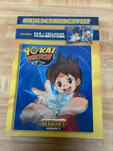 Yo-kai Watch: Season 1 Volume 1 Gift Set with Exclusive Comic Book (DVD) NEW - Imagen 1 de 1