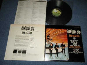 BEATLES Japan Only Gate fold Cover EAS-80564 NM LP SOMETHING NEW - Picture 1 of 9