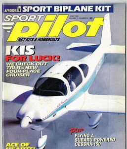 Revista SPORT PILOT junio 1995 KIS Cruiser - Imagen 1 de 3