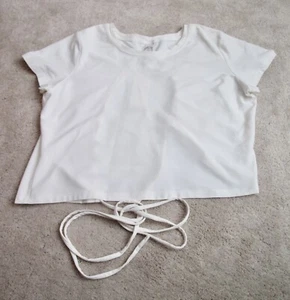 CALIA Women's Open Back Strappy Tie Tee Cloud Cover Size XL - Picture 1 of 3