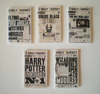Puppenhaus Miniaturen Zubehör - Harry Potter Daily Prophet Set 1