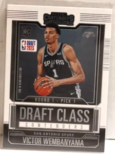 2023-24 Panini Contenders Draft Class Contenders #9 Victor Wembanyama RC - Picture 1 of 2