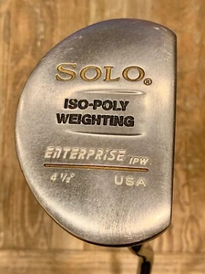  Putter de golf Solo ISO-Poly Weighting Enterprise 4 1/2° EE. UU. 42 3/4 pulgadas de largo - Imagen 1 de 12