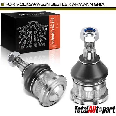 2Pcs Suspension Ball Joint Kit for Volkswagen Beetle Karmann Ghia Front Lower - Image 1 of 4