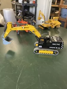 SIKU M500H 318 Meyer & Co Escavatore idraulico tedesco lordo - Foto 1 di 12