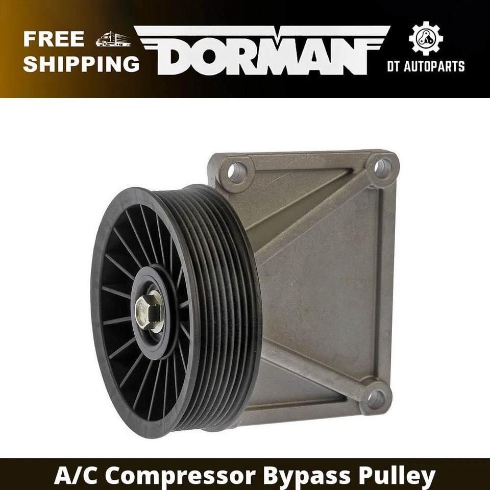 Para Dodge Ram 3500 1996-2002 5,9 L L6 Dorman aire acondicionado compresor polea de derivación 1997 Foto 1 de 4