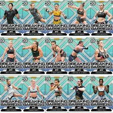 2023 PANINI BREAKING BARRIERS UFC CARDS #1 - 30 SINGLES / YOU PICK 1/215