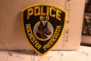 police patch ROCHESTER K 9 POLICE MINNESOTA - Picture 1 of 1