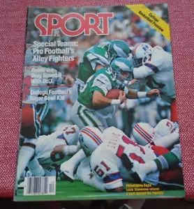 Revista deportiva diciembre 1980 LA Philadelphia Eagles Louie Giammona portada - Imagen 1 de 1