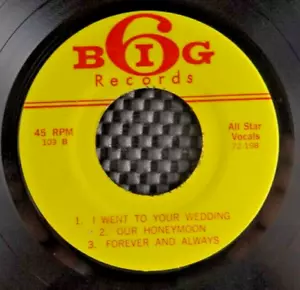Delbert Barker (?) Big 6 Records 109 EP - See Description for Song Titles - Picture 1 of 2