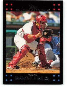 2007 Topps #660a Yadier Molina St. Louis Cardinals Baseball Card NM-MT ID:29354
