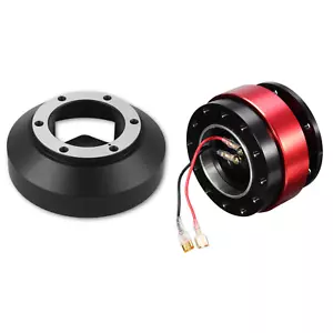 Volante rojo Snap Off liberación rápida Boss Hub para 08-13 Infiniti G37 - Imagen 1 de 8