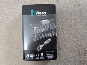 Wera Tool-Check 1 1/4 in Ratchet Bit Set - Picture 1 of 7