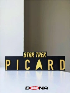 Star Trek Picard Logo Display  Beena Studio - Picture 1 of 3