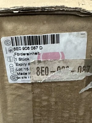 OEM NEW 1998-2005 VW Volkswagen Passat Electric Fuel Pump 8E0-906-087-D - Image 1 of 4