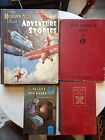 4 Vintage Books, Modern Adventure Stories, Tom Merry's & Boys Own, Sexton Blake