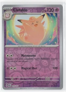 Pokemon Twilight Masquerade 079/167 Clefable Reverse Holo - Picture 1 of 1