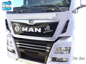 W.B.A. Aufkleber im Set passend für Man Emblem TGX Euro 6 abBj. 2013-2019 weiß 8 - Bild 1 von 5