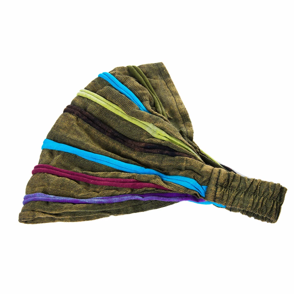 Kunst und Magie Stirnband Haarband Goa Stonewashed Hippie Kopftuch Nepal Dreads