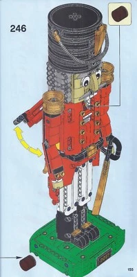 LEGO 4002017 nutcracker PDF Complete Bldg Instructions + parts list - Image 1 of 4