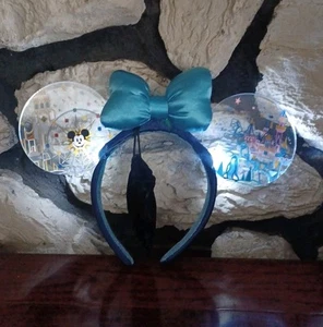 Disneyland Park Icons Light Up Rechargeable Mickey Ears Disney Parks - Picture 1 of 3