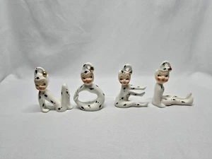 1958 Holt Howard NOEL Pixies Elves Candle Holders N BROKEN READ INFO - Bild 1 von 24
