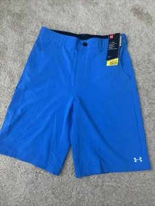UNDER ARMOUR Jungen Größe 18 Golfshorts wasserblau HeatGear - Bild 1 von 8