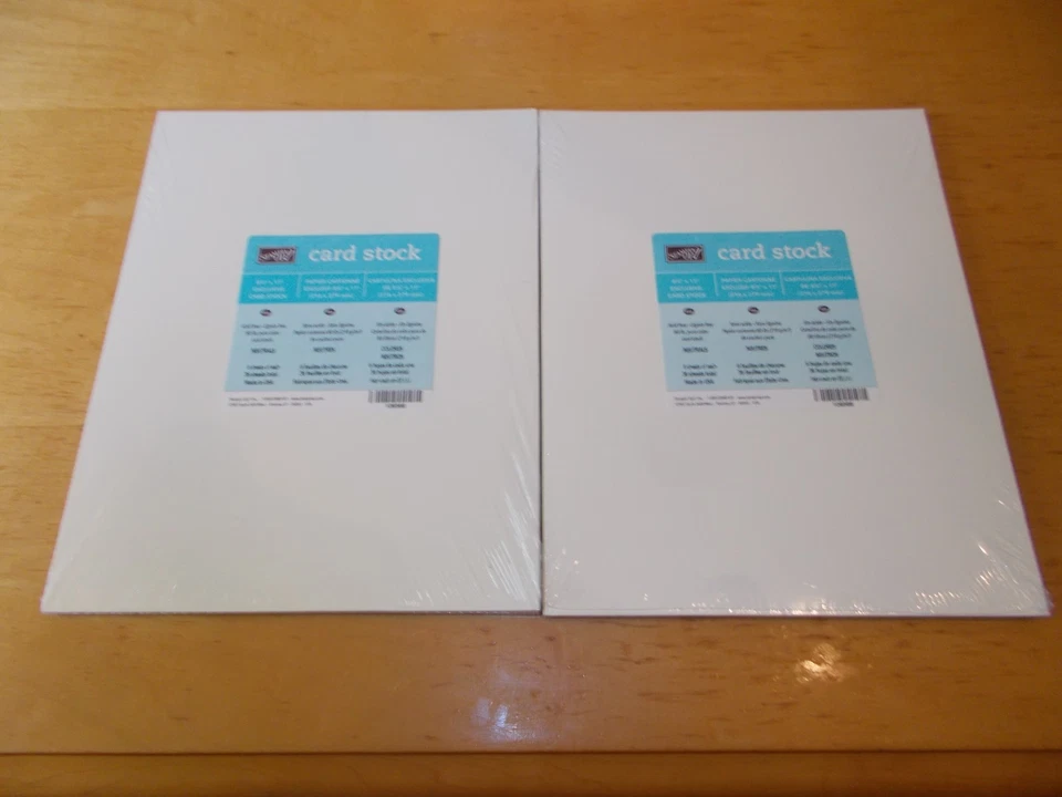 Stampin'Up! NEUTRALS 8-1/2" x 11" CARDSTOCK 36 Sheets 6 each Color NOS - Image 1 of 1