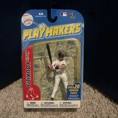 McFarlane Toys Playmakers New MLB Baseball Kevin Youkilis Red Sox Series 2 - Image 1 of 3