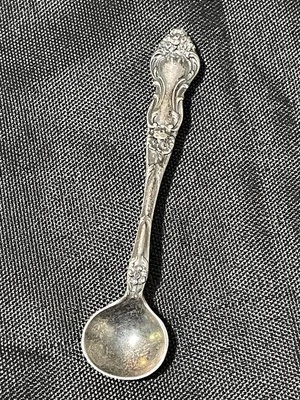 Broche de cuchara de plata RHM de colección firmado por prendedor cuchara de sal Foto 1 de 4