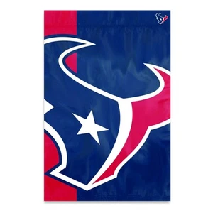 Houston Texans Banner Flag 2x3 Foot Bold Logo Design Single Sided - Picture 1 of 1