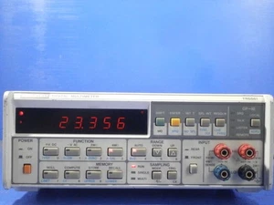 ADVANTEST TR6861 DIGITAL MULTIMETER USED JAPAN - Picture 1 of 3