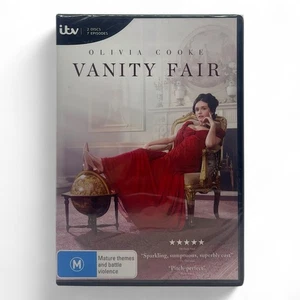 Vanity Fair: Complete 2018 Mini-Series DVD - Region 4, PAL - Brand New & Sealed - Picture 1 of 21