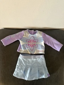 American Girl Doll Just Like You I Like Your Style Meet Outfit Camisa Skort Verdaderamente - Imagen 1 de 10