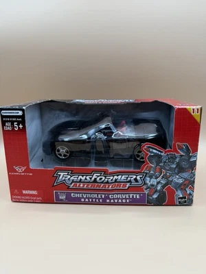 Transformers Alternators Battle Ravage #11 Chevrolet Corvette 1:24 2004 Hasbro - Image 1 of 4