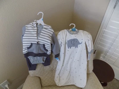 Carter vestiti bambino 6 mesi nuovi con etichette 4 set - Immagine 1 di 4
